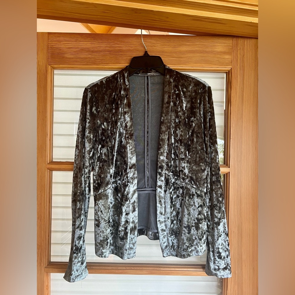 Blue Velvet Blazer, Tart, XS